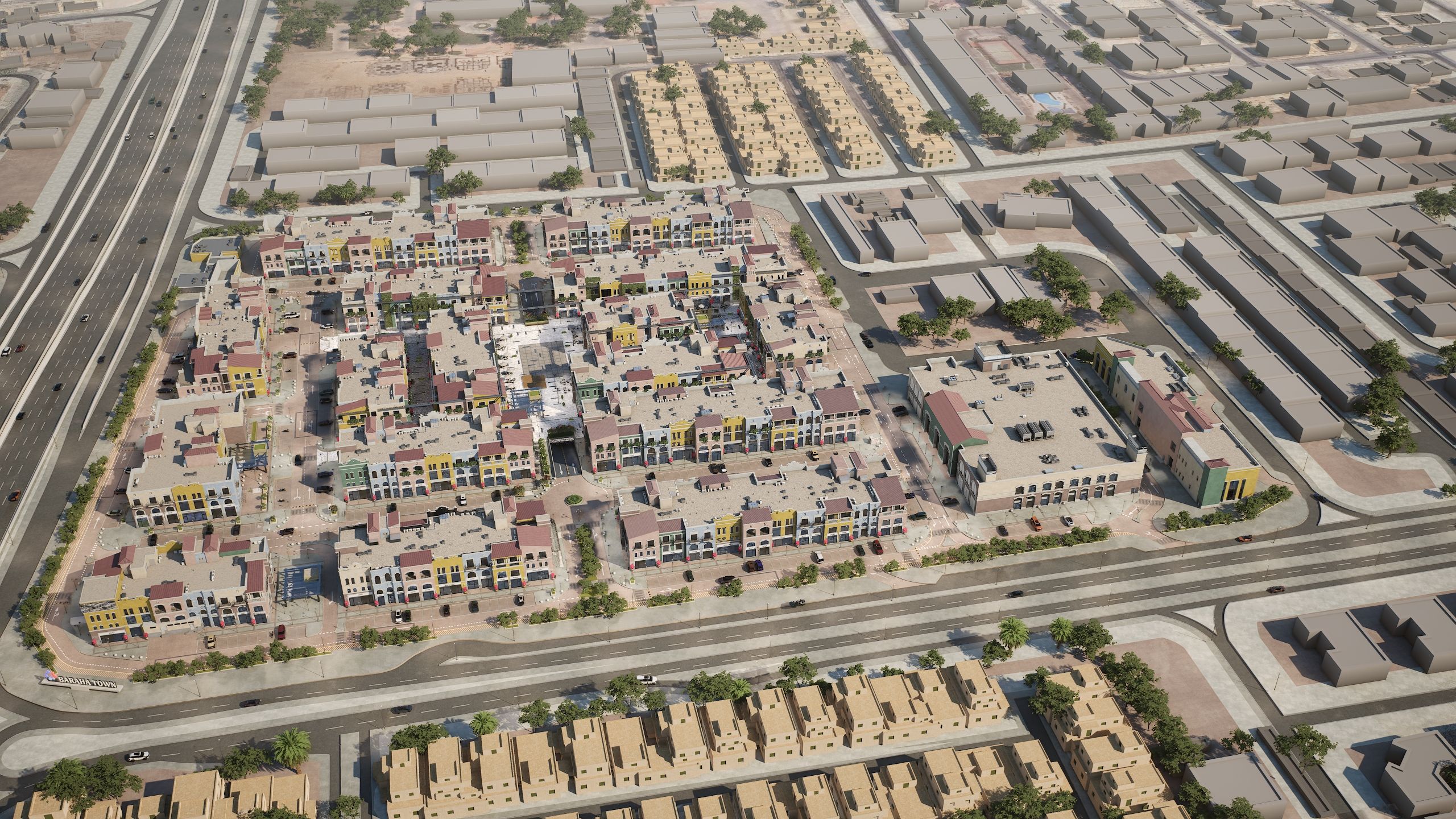 baraha-town