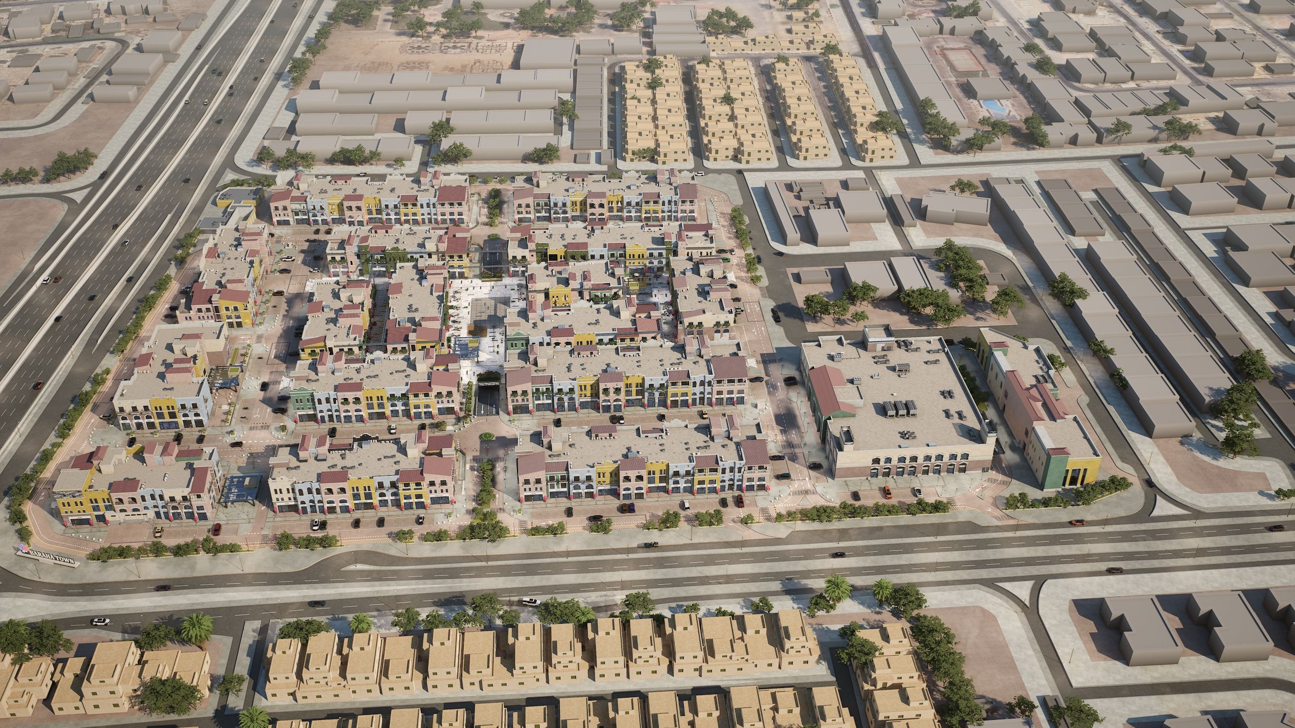 baraha-town