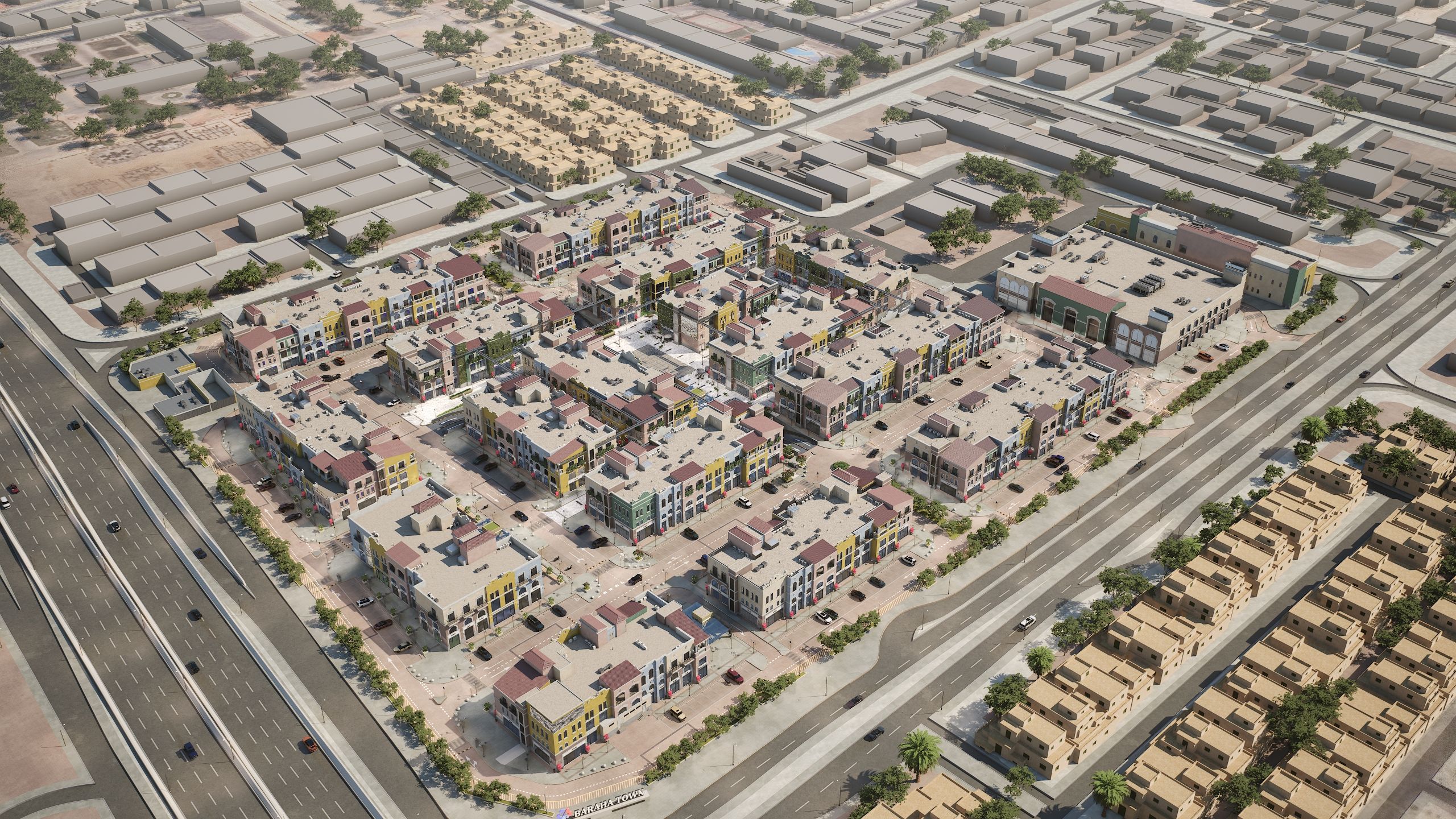 baraha-town
